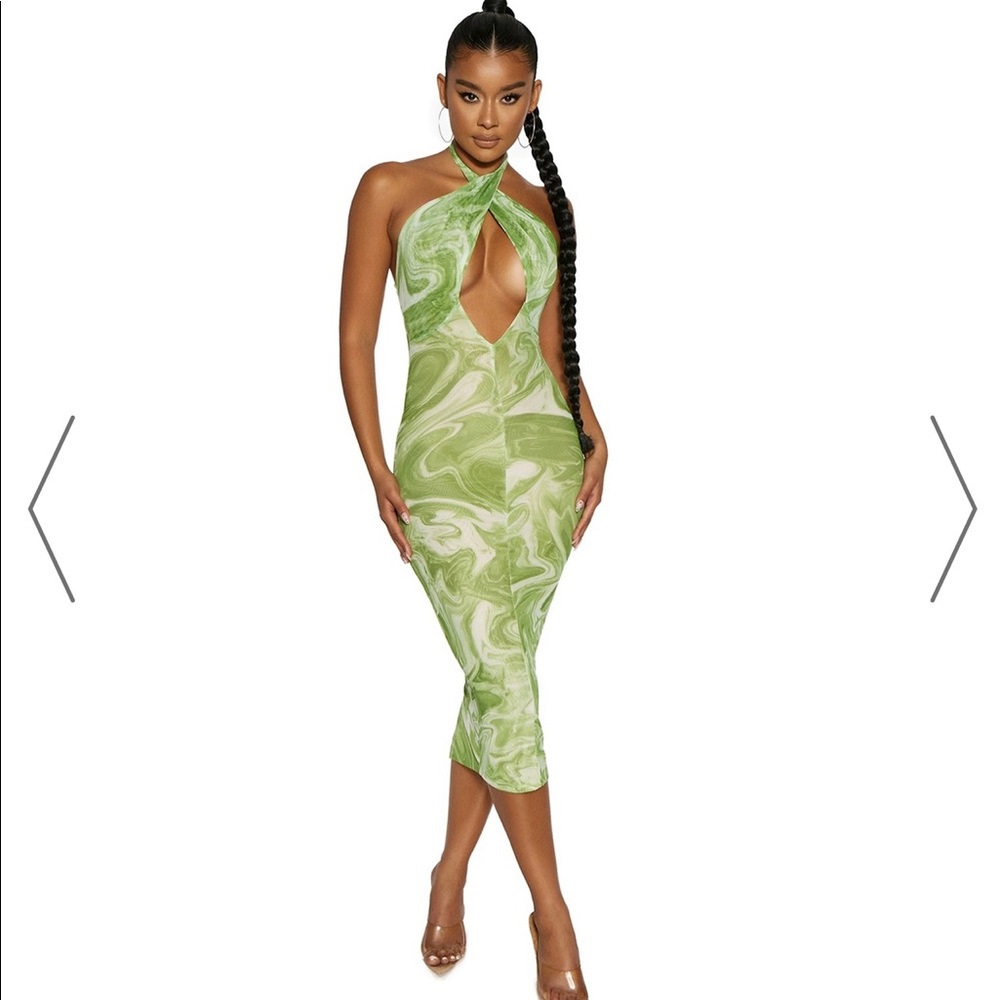 JLUXLABEL Key to paradise dress